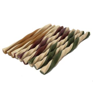 Fruit Straws Dog Treats (Peanut Butter & Banana, Apple & Spinach, Sweet Potato & Blueberry)