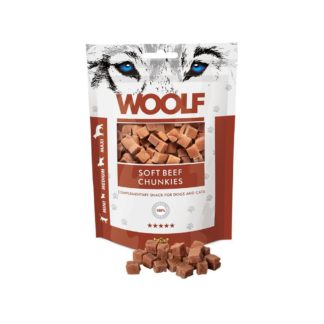 Woolf Dog Snack - Soft Beef Chunkies
