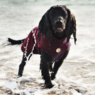 Bamboo Dog Drying Coat – Wine