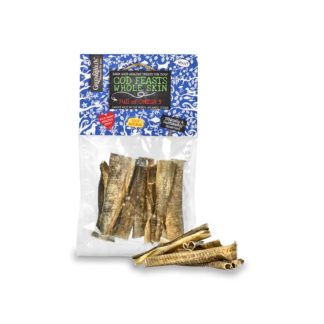 Green & Wild's Cod Feasts Whole Skin Dog Treats