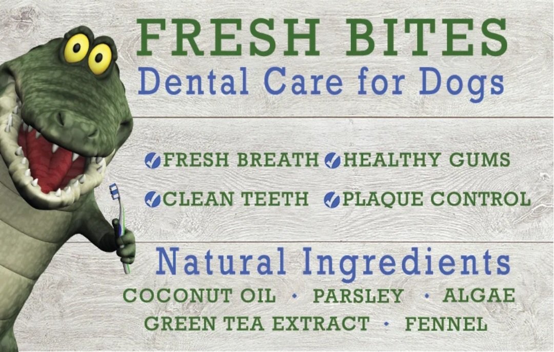 Vegan Dental chews - "Croc Bites" Pack of 2 - Image 3