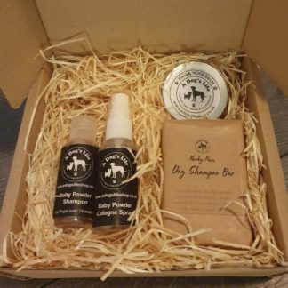 Pamper Gift Set - Balm, Shampoo Bar, Cologne Spray & Shampoo