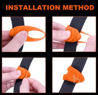 Wrap Around Night Time LED Blinker - ORANGE - Image 3