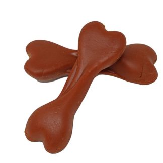 Medium Pumpkin & Carrot Dual Bones - 10cm - Pack of 4