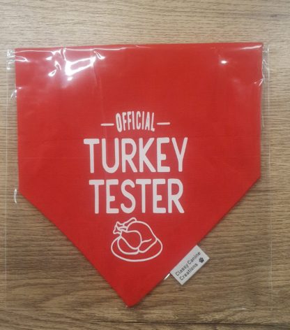 Official Turkey Taster Bandana - Medium