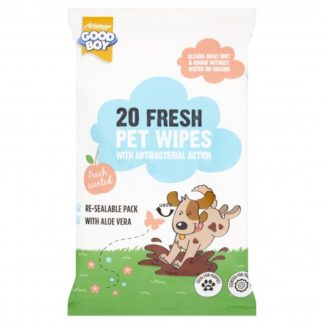 Good Boy Pet Wipes (20 wipes)