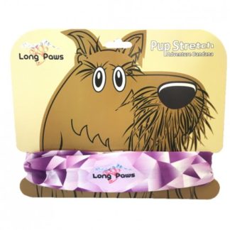 Dog Bandana Purple Geo