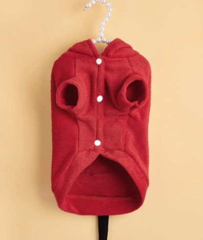 MEDIUM Halloween red devil pet costume - Image 3