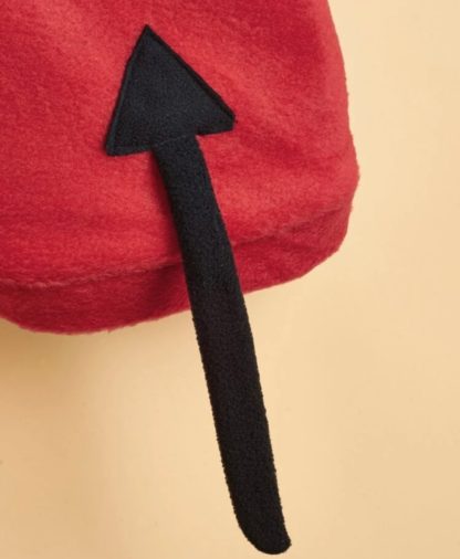 MEDIUM Halloween red devil pet costume - Image 2