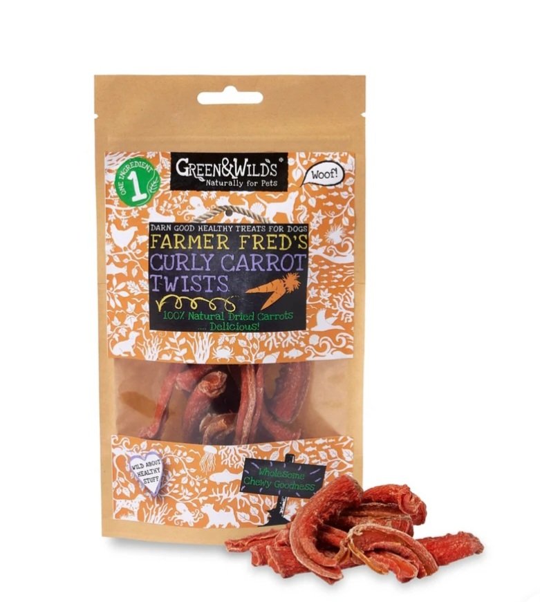 Curly Carrot Twists, 75g